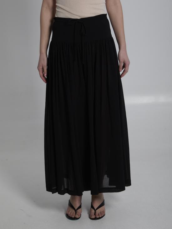 THE ROW Women Straight Pants 10741 BLACK
