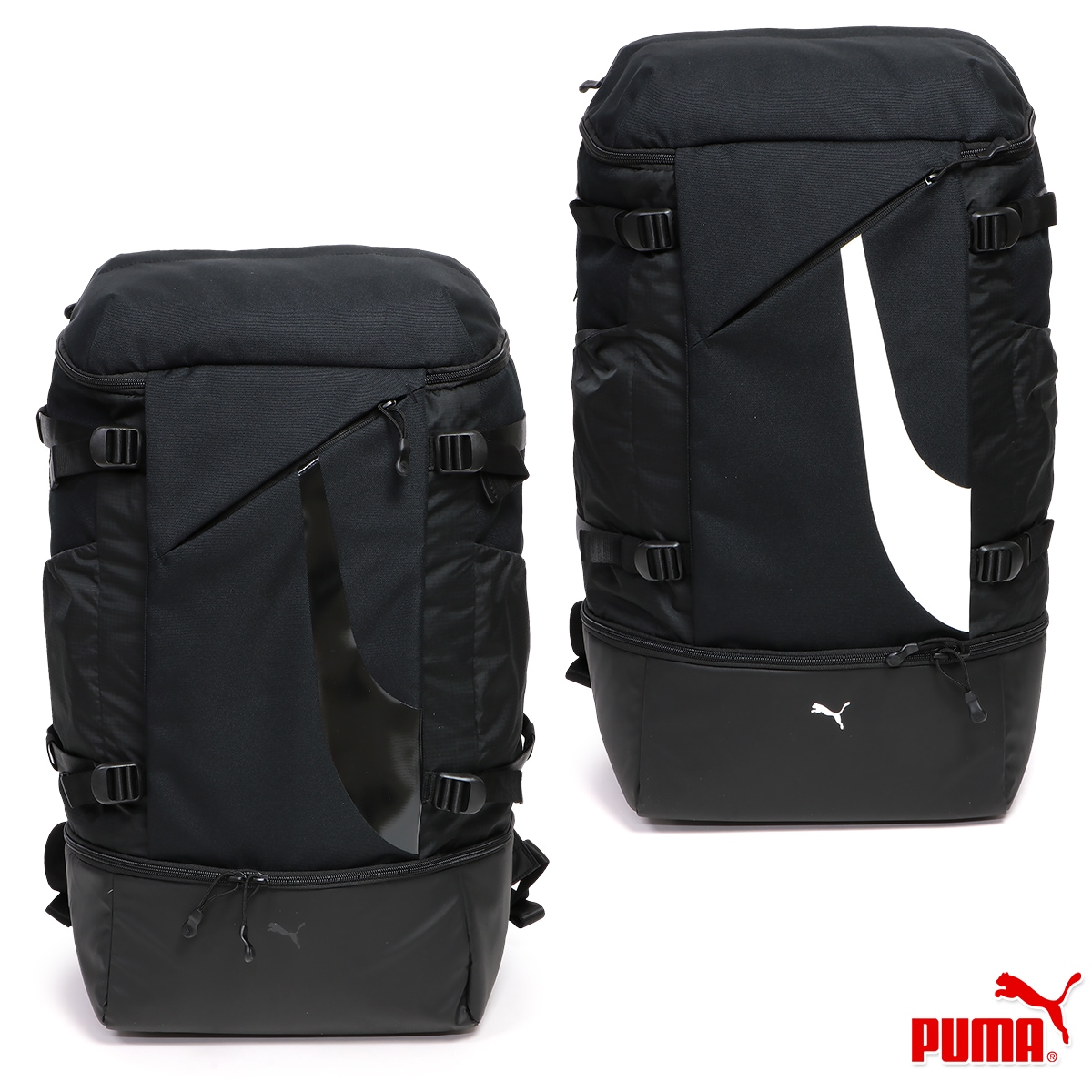 インパクト バックパック L メンズ/レディース/中学生/高校生/大学生 リュックサック ブラック 079903