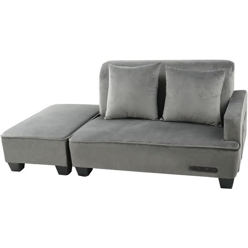 ソファー 2人掛け 3人掛け クッション付き カウチソファ ローソファー ソファーベッド ソファ シンプル おしゃれ