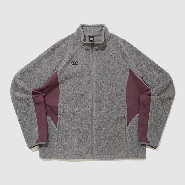 ハイブリッドフリーススタンドネックジャケット H.CHARCOAL UQ421SFJO1 MCH0