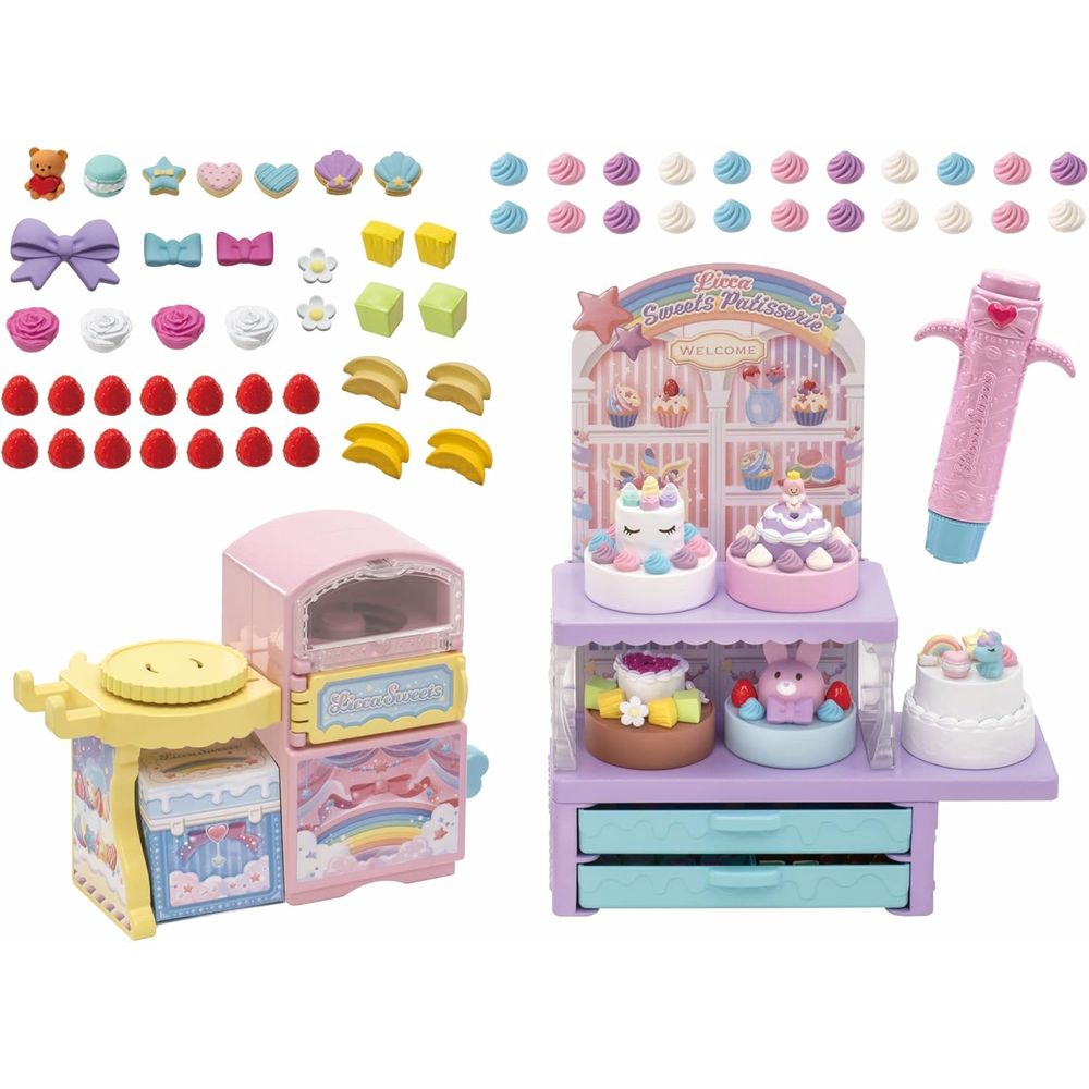 リカちゃん ごっこ遊び ゆめdeco パティシエ ポンポンホイップ おままごと 3歳以上 （人形別売）