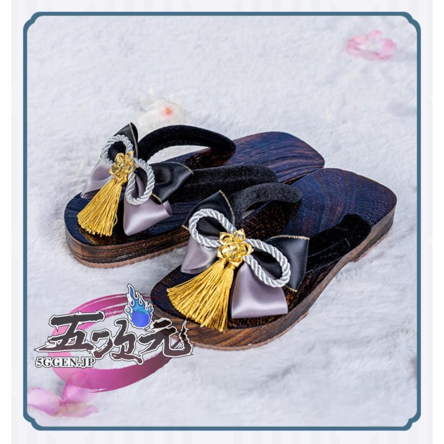 【予約商品】ハロウィン パーティー 仮装　原神　コスプレ　神里綾華　失落深渊　同人　下駄　靴