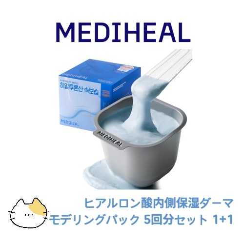 ヒアルロン酸内側保湿ダーマモデリングパック 5回分セット 1+1 韓国コスメ正規品 10種ヒアルロン酸インナードライ強力保湿