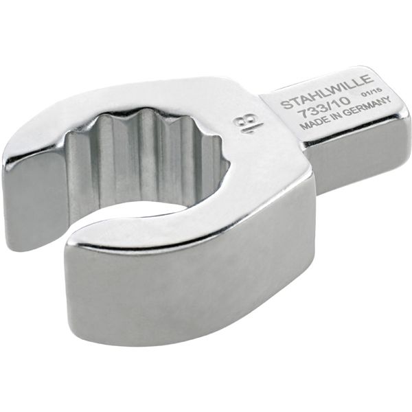 STAHLWILLE スタビレー トルクレンチ用 差替ヘッド 16mm ジョイントサイズ 9x12mm 面接触 733/10-16 工具 ツール DIY 作業工具