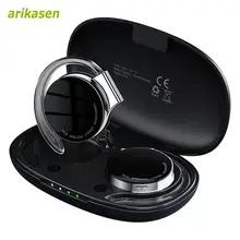 オープンイヤーヘッドフォン TWS ワイヤレス Bluetooth イヤホン ノイズキャンセリングマイク ヘッドセット ライト付き 夜間ランニング スポーツ用