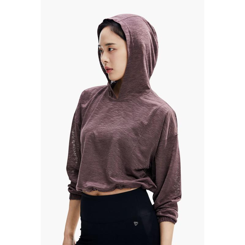 カバーアップルーズフィットフード付きTシャツ / PW3WT24S212_GN