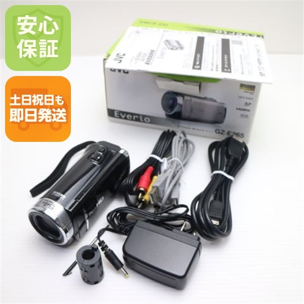 超美品 GZ-E265 クリアブラック VICTOR JVC デジタルビデオカメラ 221