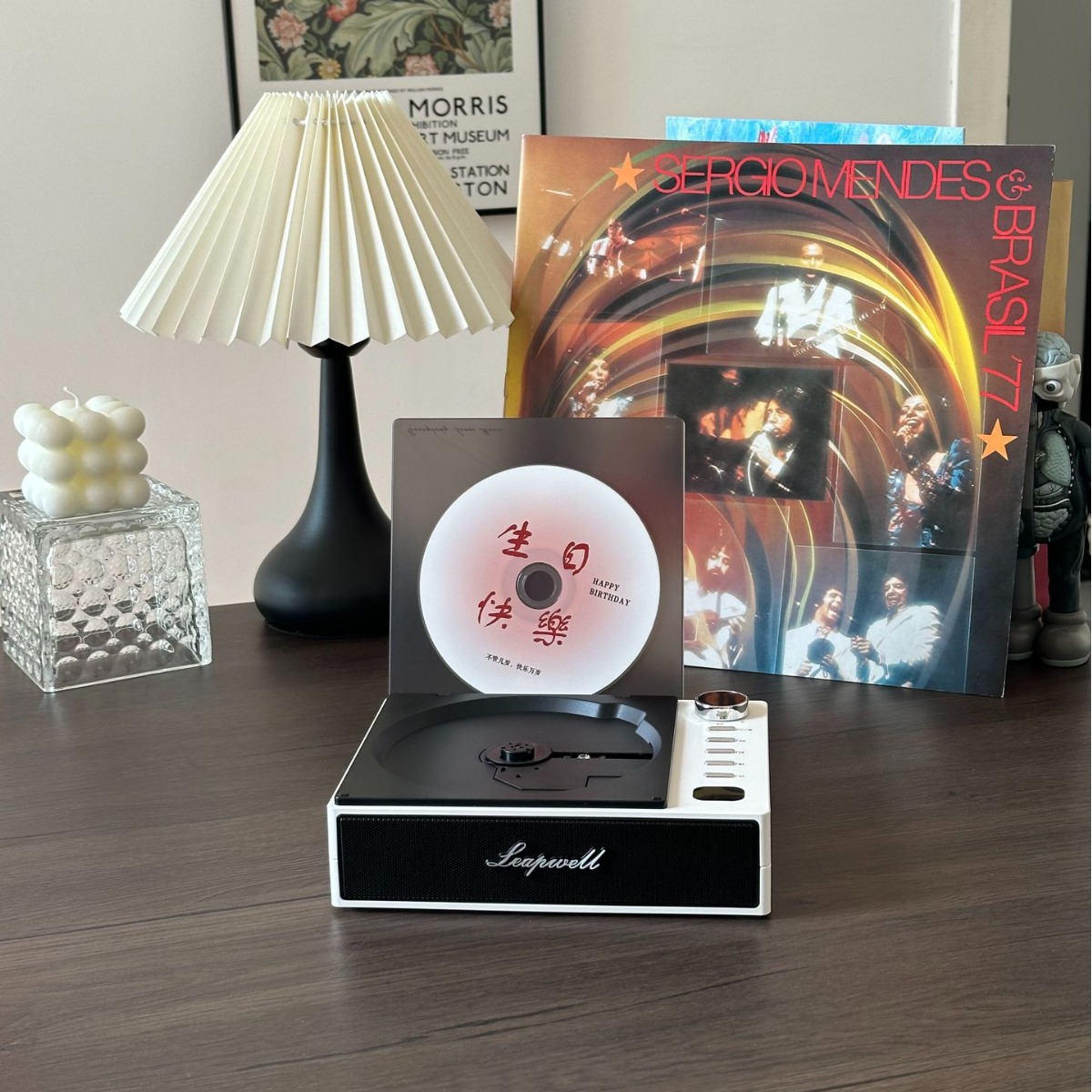 cdプレーヤー ポータブル Cd プレーヤー ウォークマンと同じスタイルの英語学習レトロ Cd ディスク アルバム プレーヤー ギフト