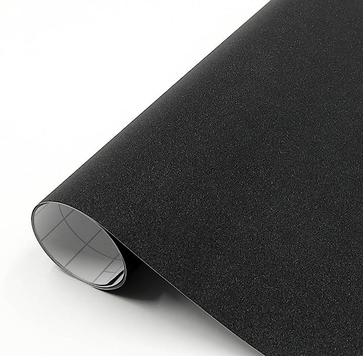 マットブラック ラッピングシート 艶消し黒 152x300cm( ダイヤモンドブラック, 152x300cm)