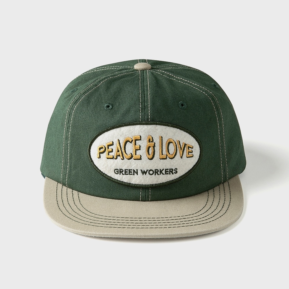ESFAI PLGW ワッペンボールキャップ (ダークグリーン) 10,456円