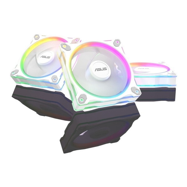 MR120 REVERSE ARGBFAN WHITE 3IN1 ホワイト ARGBケースファン 3個入りパック