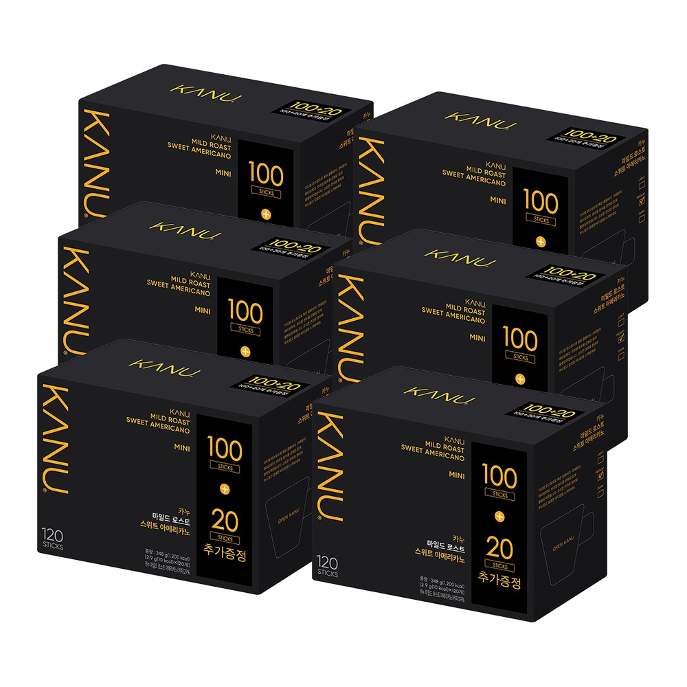 マイルドローストスイートアメリカーノ Mini 3g 120本 x 6箱 計720本