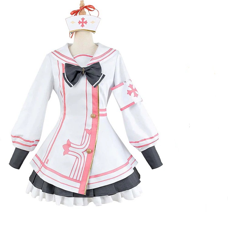 コスプレ変装仮装衣装ブルーアイズオンラインセリナナース服