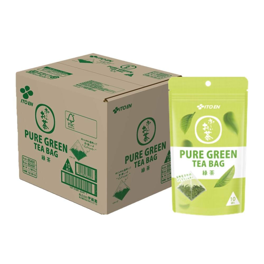 伊藤園 おーいお茶 ピュアグリーン 2.5g×10個×10袋 ティーバッグ