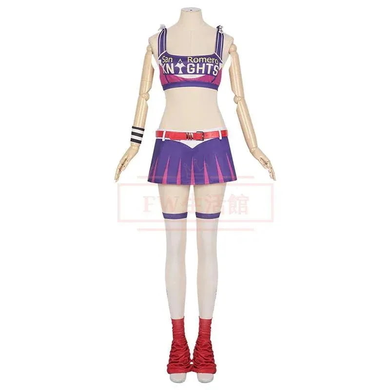 ロリポップチェーンソー ジュリエット スターリング コスプレ衣装 コスチューム ロールプレイ イベント 演出服 アニメ変装 仮装 ハロウィン