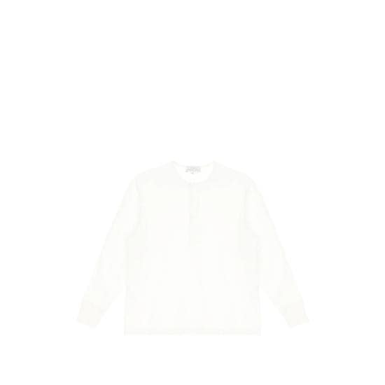 STUDIO NICHOLSON Men Tops SNM 1485 KUYTO PARCH WHITE