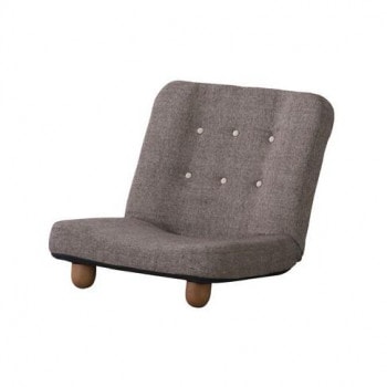 東谷 スマート 脚付座椅子 ブラウン RKC-930BR