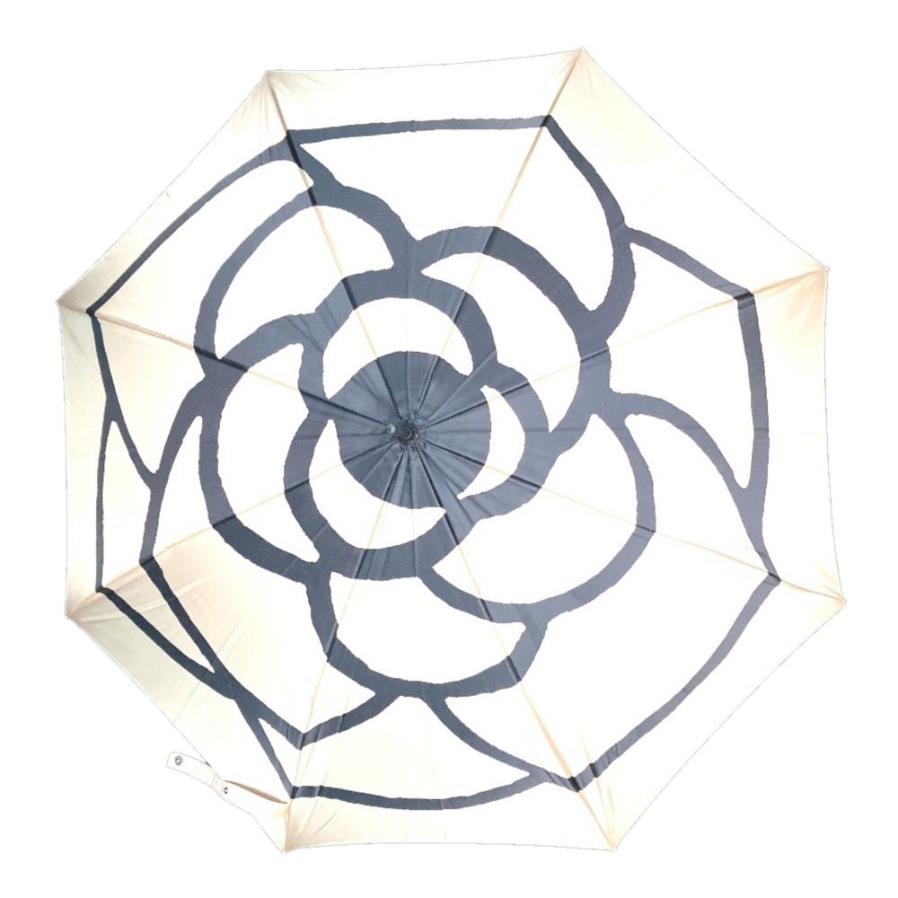 傘 カメリア パラソル インテリア 長傘 アンブレラ ポリエステル ベージュ