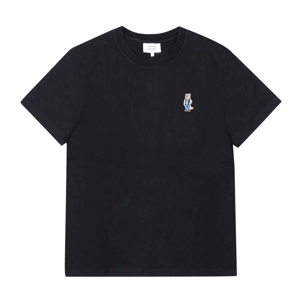 メゾンキツネ メンズ半袖Tシャツ ドレスドフォックスパッチ PM00121KJ7025