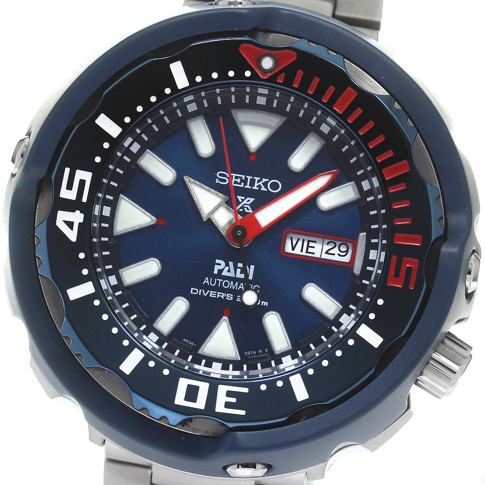 セイコー SEIKO SRPA83JC/4R36-05V0 プロスペックス PADIコラボ デイデイト 自動巻き メンズ _828316【中古】