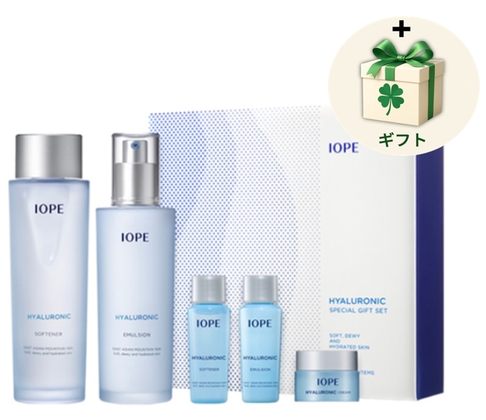 ヒアルロニック 基礎化粧品 2点セット スキンケアセット トナー 150ml+エマルジョン 130ml 韓国人気コスメ 水分 ヒアルロン酸集中ケアセットしっとり