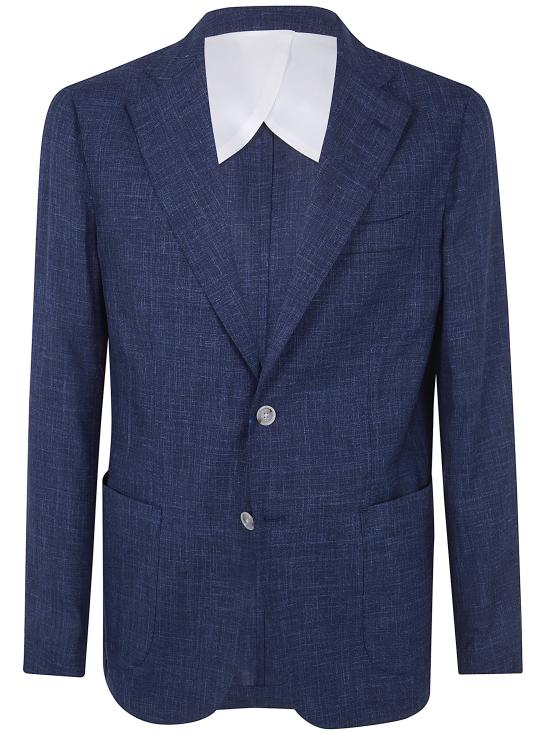BARBA Men Suit Jackets BACTIVE 53061 0090 BLUE