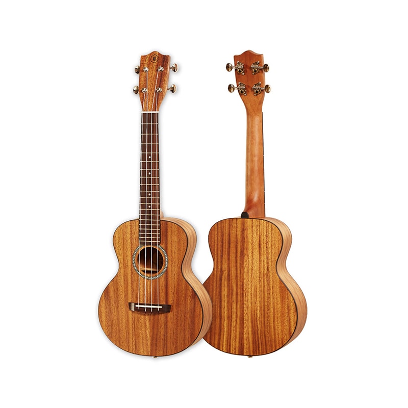 HU40 コンサート ウクレレ (トランベッシュ材木ボディー)