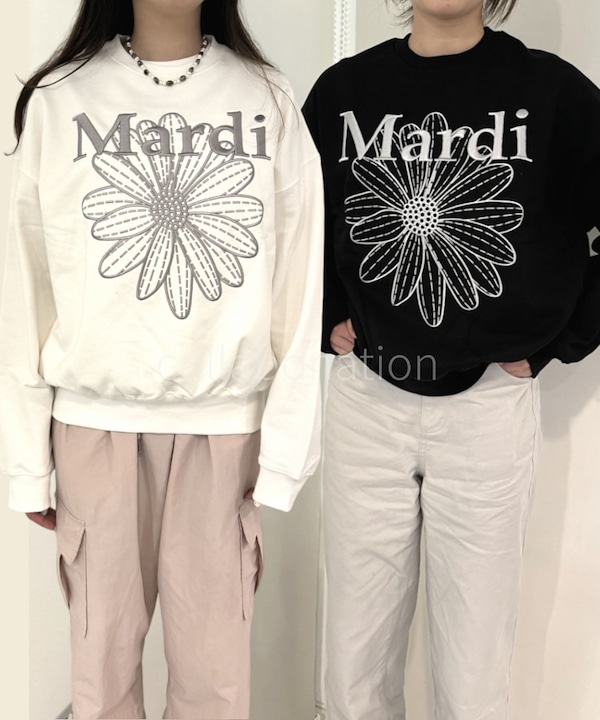 Qoo10 Mardi Mercredi 24FW NEEDLEWORK ロゴ 長