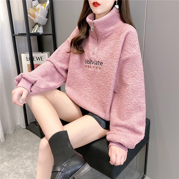 大特価トレーナー レディース ふわふわ トレーナー モコモコ トレーナー 屋着に 可愛い トレーナー 春秋トレーナー スポーツ 着痩せ 韓国風 春秋 バレンタイン プレゼント