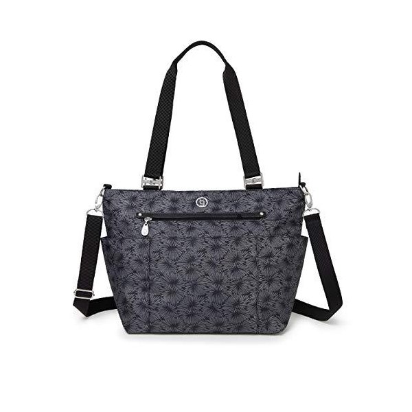 Austin BG by Baggallini Austin Tote - Lightweight, Water Resistant, Carry-On Travel Purse With Zippe