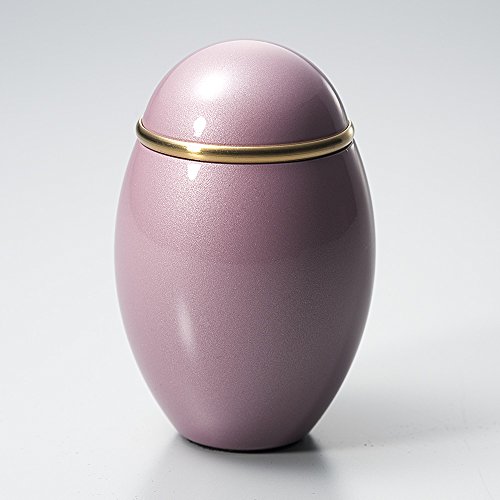 仏壇屋 滝田商店 ミニ骨壷 ココス パステルピンク 直径4.9cm高さ7.6cm分骨つぼ骨壺遺灰遺骨入れ納骨容器手元供養【滝田商店発行 証明書付】