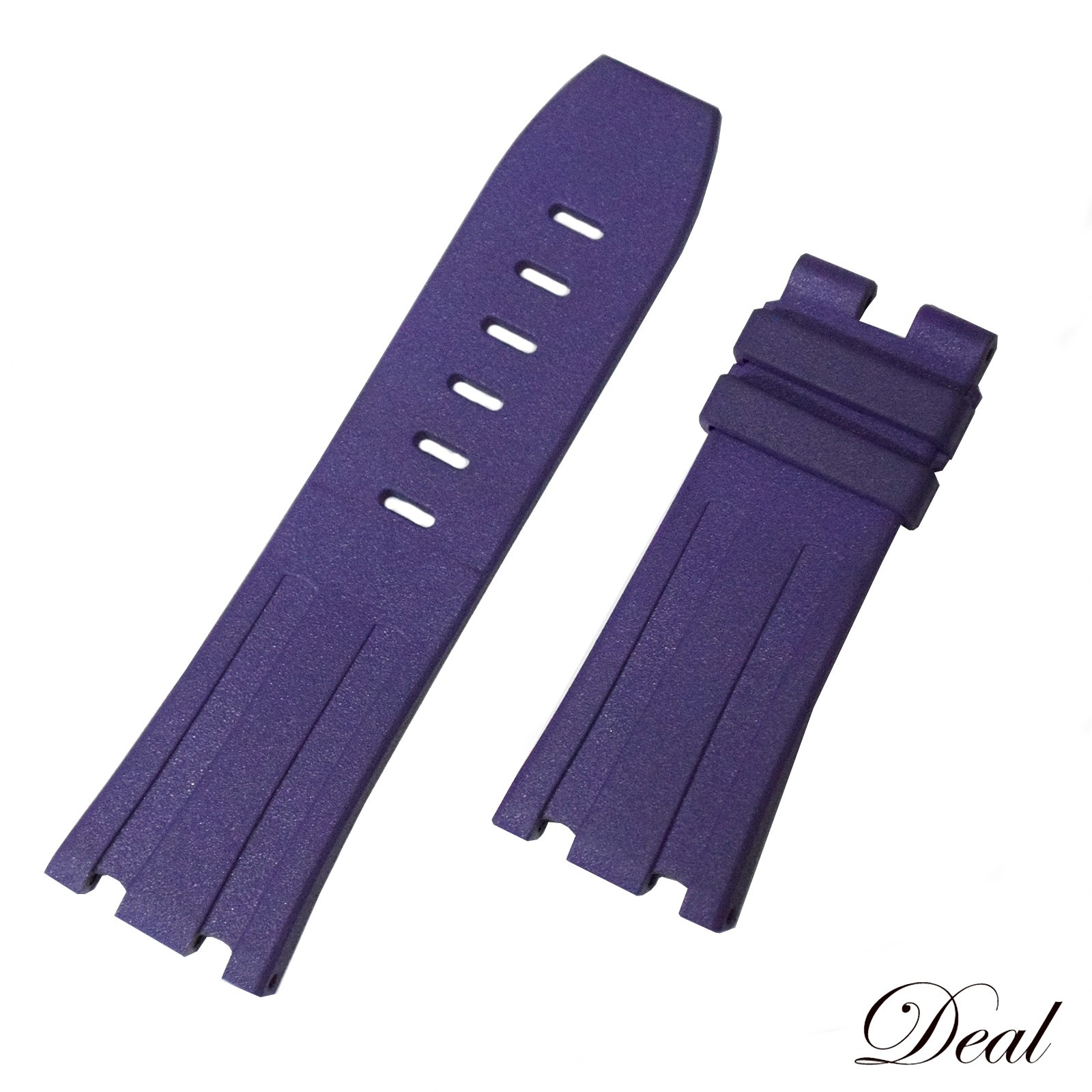SALE 美品 オーデマピゲ 純正 ロイヤルオーク オフショア ラバーベルト 紫 パープル メンズ 時計ベルト