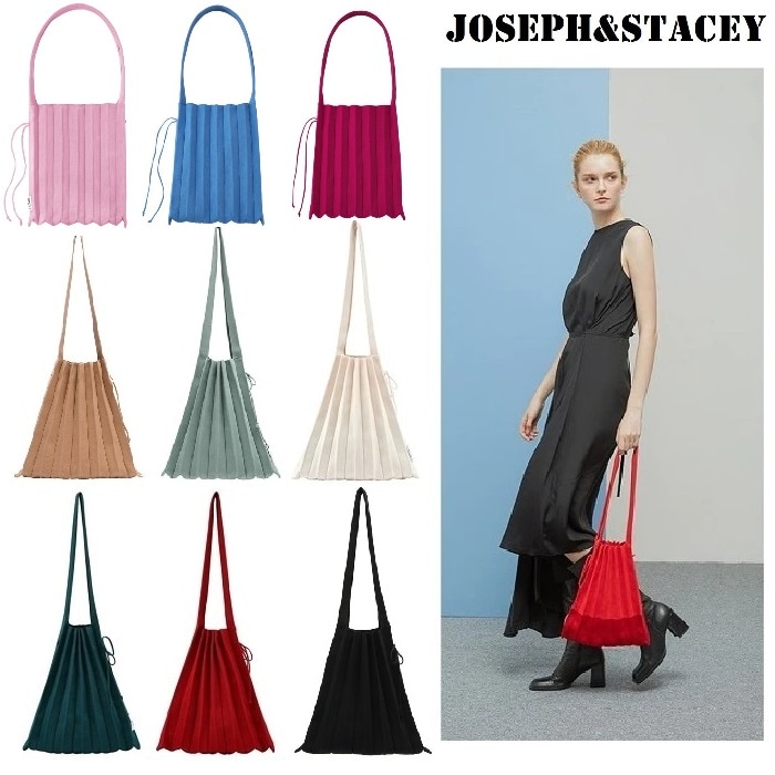 【JOSEPH&STACEY】Lucky Pleats Knit S Scottish 韓国発 バッグ JOSEPH&STACEY】Lucky Pleats Knit M 全19色 韓国 バッグ
