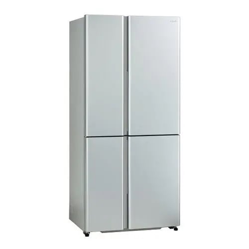 【無料長期保証】アクア 冷蔵庫 512L 観音開き 4ドア 幅83cm うす型 大容量冷凍室 LED庫内灯 TZシリーズ AQR-TZ51R シルバー系