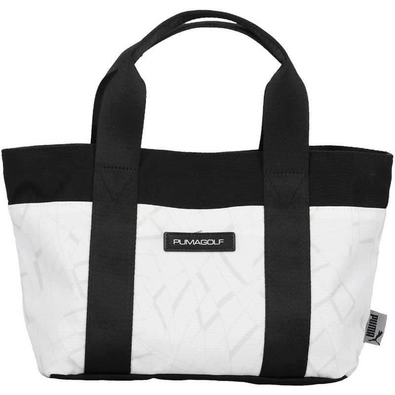 プーマ　ゴルフ LEOCAMO AOP ラウンドトート PUMA WHITE　092504_25FW