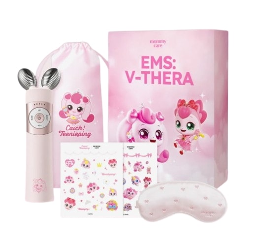 ティニーピングエディション EMS 経絡ブイセラ+睡眠アイマスク+ポーチ+ステッカー 2種