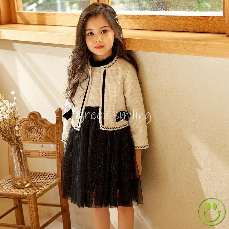 入学式 子供服 女 女の子 120 130 0 スーツ 卒園式 小学校 おしゃれ 長 新一生 アイボリー 黒 制服 長袖 受験 面接 キッズ フォーマル 4,712円