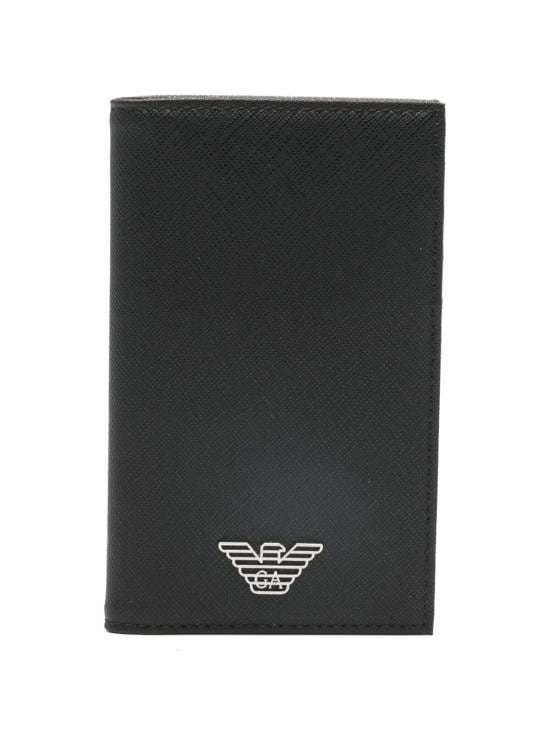 EMPORIO ARMANI Men Business Card Wallet EM002544 AF13805 UC001 BLACK BEAUTY