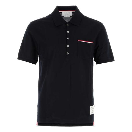 THOM BROWNE Men Polo Shirts MJP022A 01455 415 BLUE