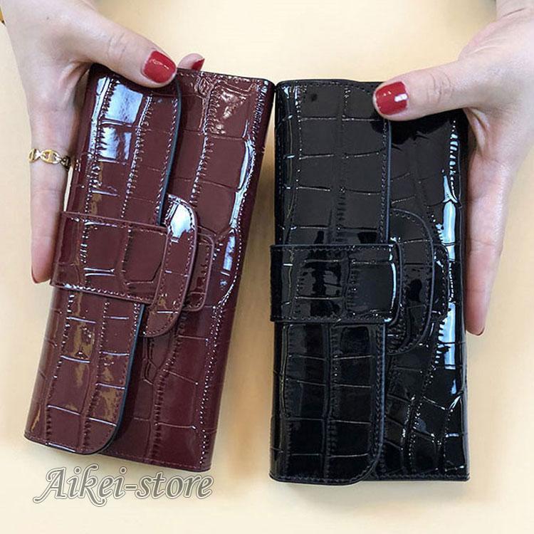 17即納セ.ー.ル!牛革 本革 レザー長財布 レディース 小銭入れ　カード入れ　サイフ　wallet コンパクト　安い レザーサイフ　人気　大容量　可愛い