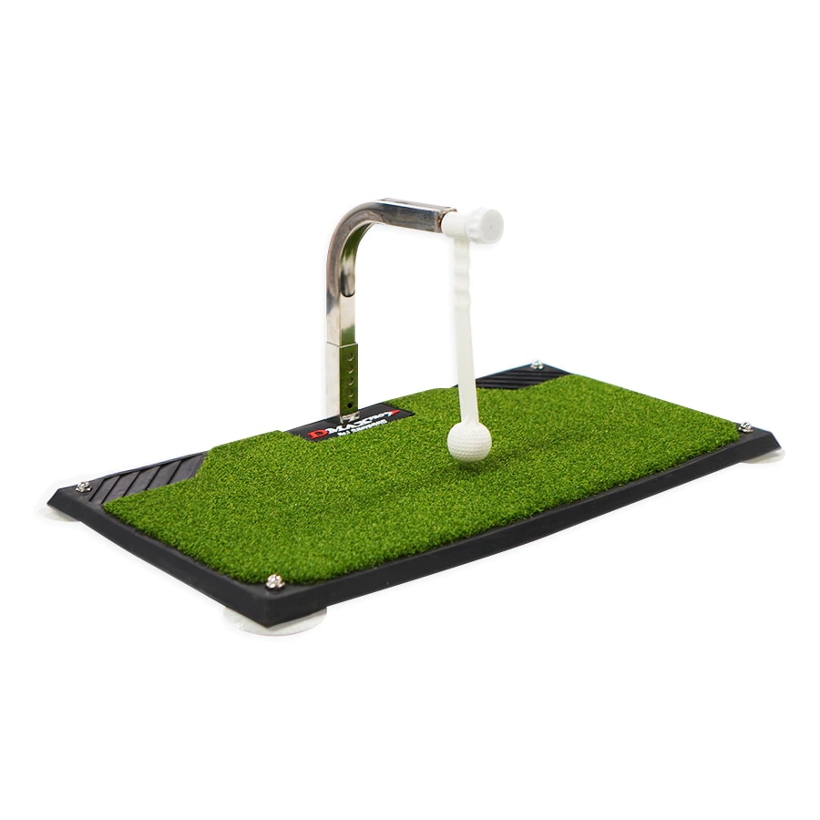 手軽使用 高仕様 人工芝 室内 スイング練習 360度回転 ゴルフ スイングマット 9,292円