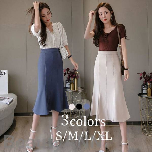新生活 スカート ボトムス レディース きれいめ 春 夏 タイトスカート おしゃれ 膝丈 スカート フォーマル 通勤 韓国風 40代 ハイウエスト スカート プレゼント ギフト