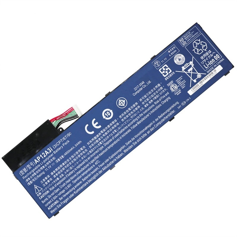 AP12A3Iバッテリー 電池・Acerノートパソコン互換 M5-481TG M5-581 M3-581TG MA50 W700 AP12A3I 交換用のバッテリー dc909-A183