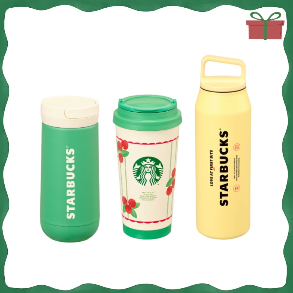 【NEW】グローサリーマーケットタンブラー3点/ 保温保冷/ 韓国限定新商品 5,015円