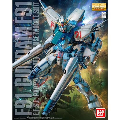 MG 機動戦士ガンダムF91 ガンダムF91Ver.2.0 1/100スケール 色分け済みプラモデル