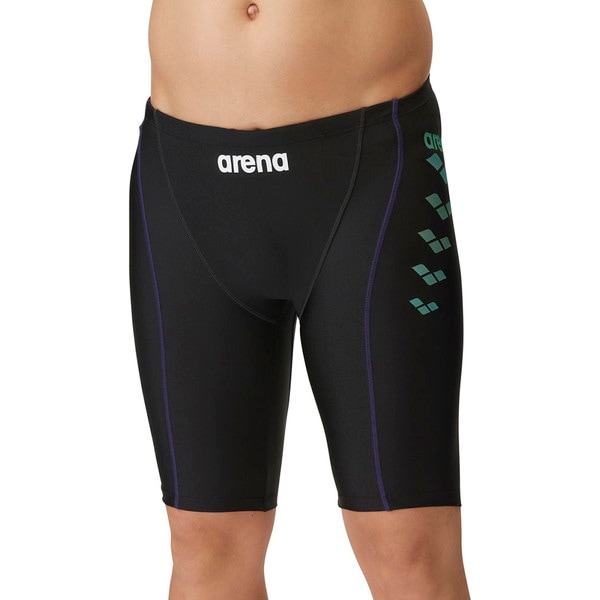 ARENA アリーナ 水着 メンズ フィットネススパッツ ハーフレッグ 水泳 水着 FLA3970-BKAU