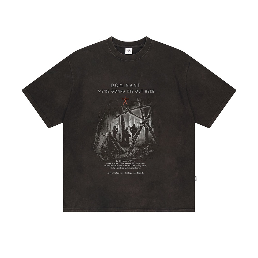 Vintage Washing Blair Tee Black