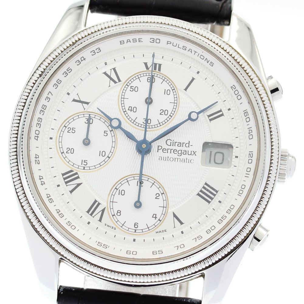 ジラール・ペルゴ GIRARD PERREGAUX 4910 GP4900 クロノグラフ 自動巻き メンズ _872452【中古】