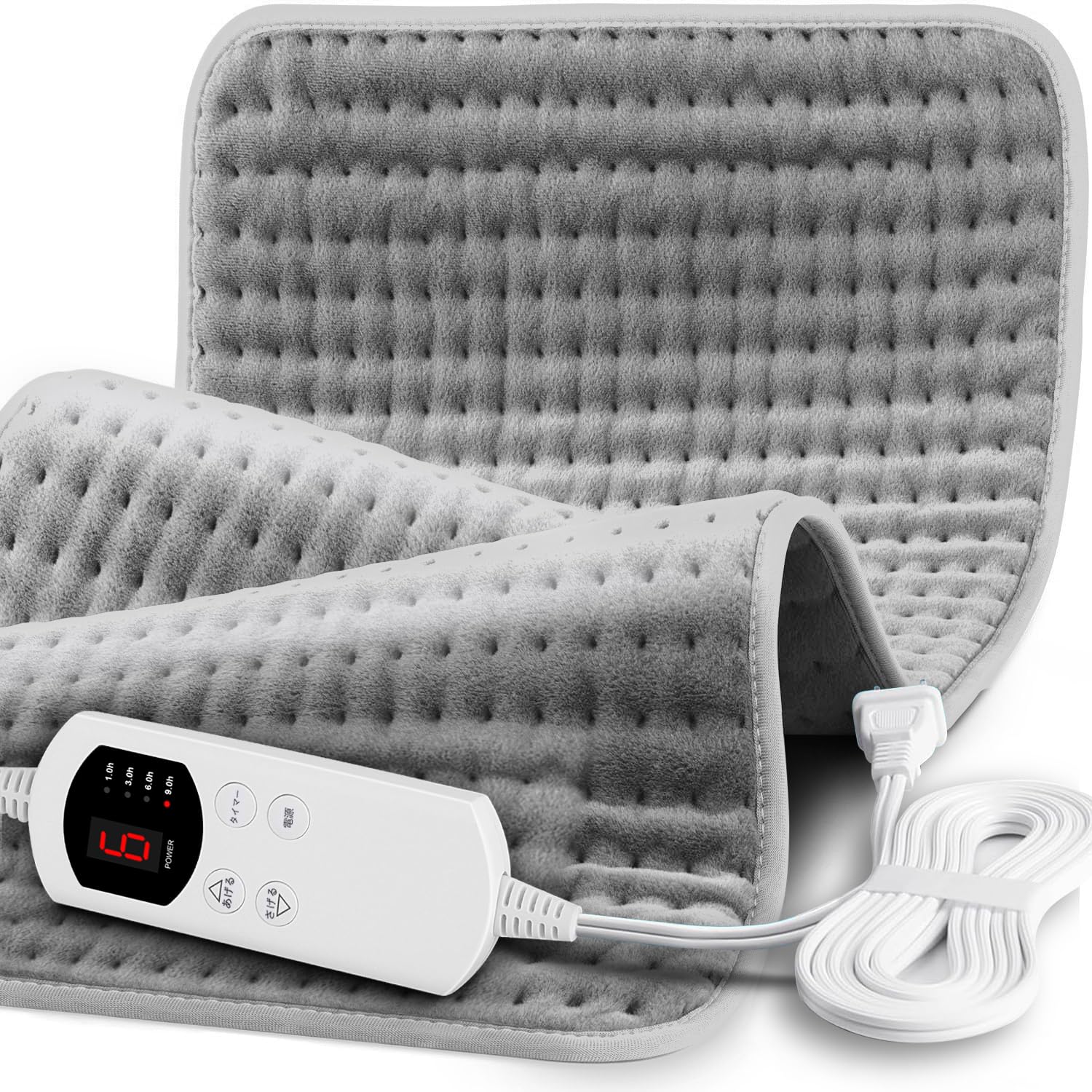 電気ホットマット ホットマット ミニホットカーペット ホットマット一人用 過熱防止 防寒対策 電気毛布 敷き電気マット 在宅勤務 テレワーク ごろ寝