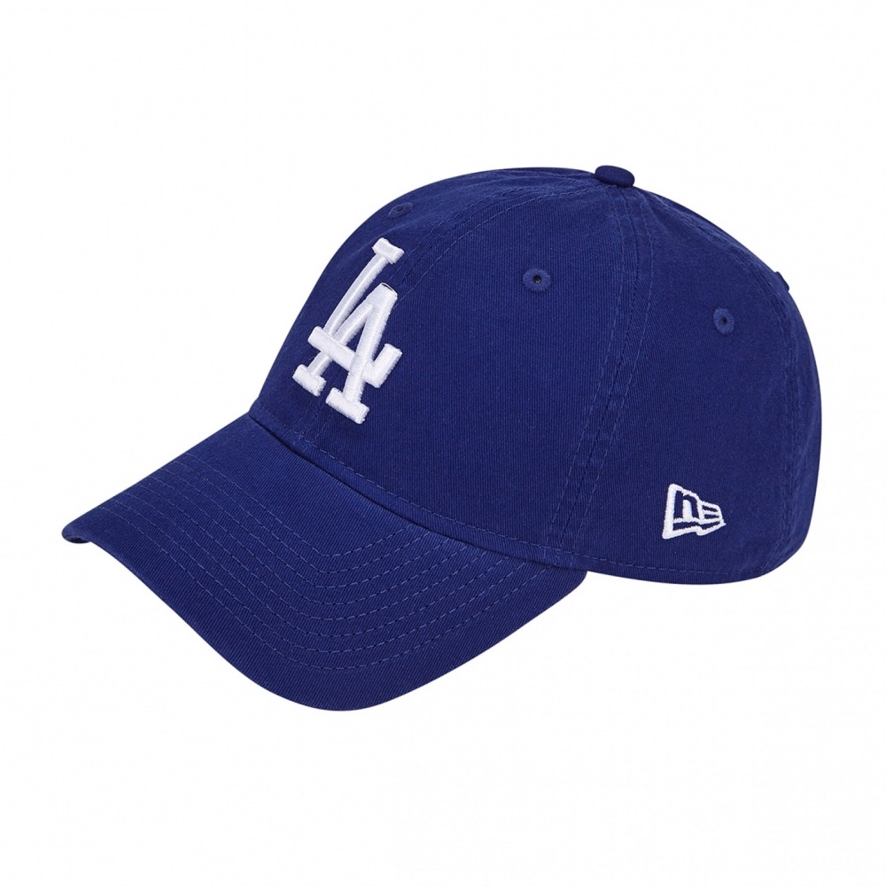 NEWERA MLB ウォッシュドベーシック LA ドジャースアンストラクチャードボールキャップダークロイヤル/14205777